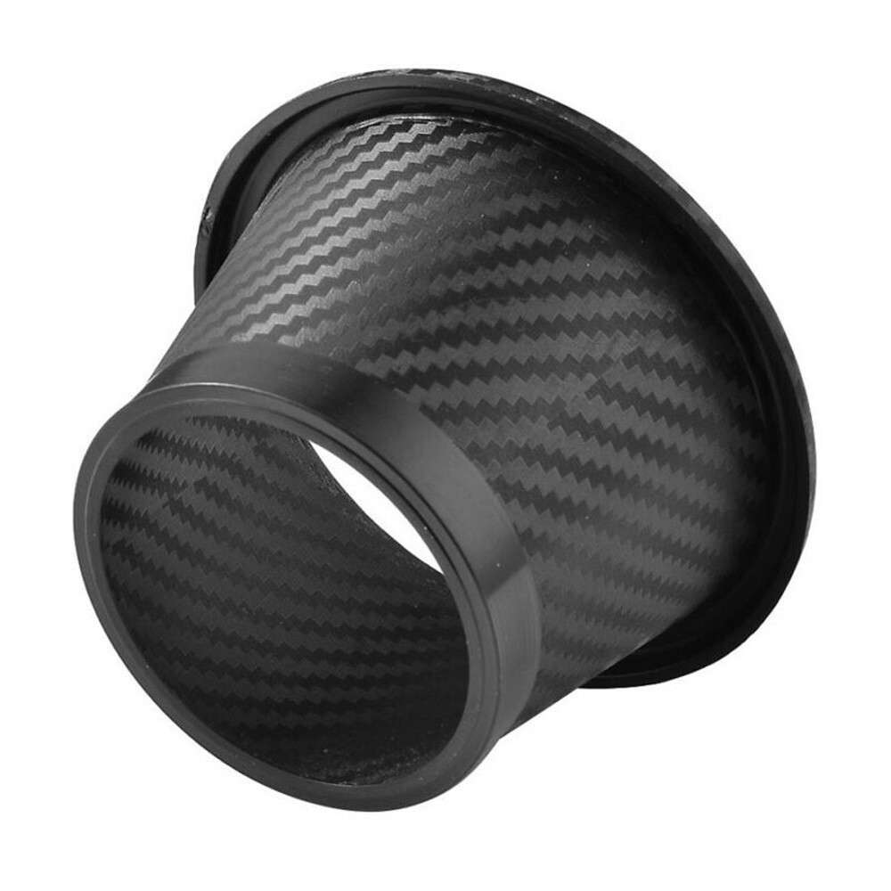 Car Front Bumper for TURBO Air Intake Pipe Turbine Funnel Kit Carbon Fiber