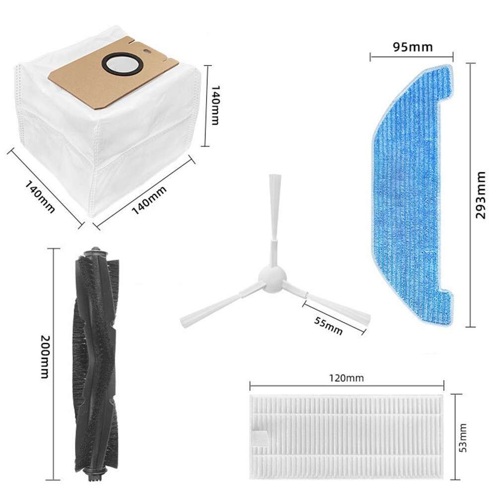 Filter Dust Bag Brush Kit For Neabot Q11 Robotic Vacuum Cleaner Accessories
