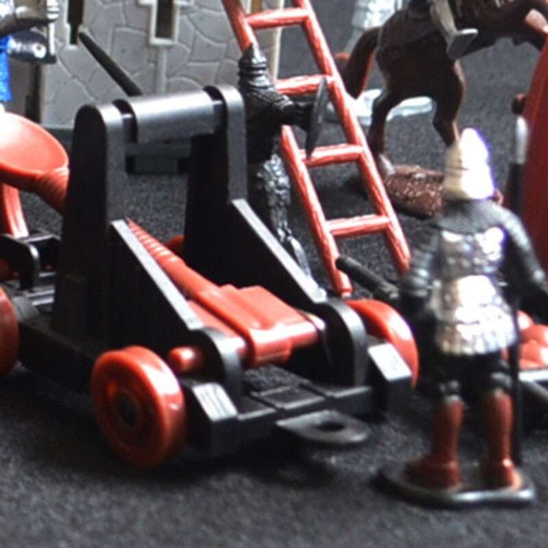 Soldiers Toy Medieval Castle Infantry Playset Decor Model Vintage-Knight
