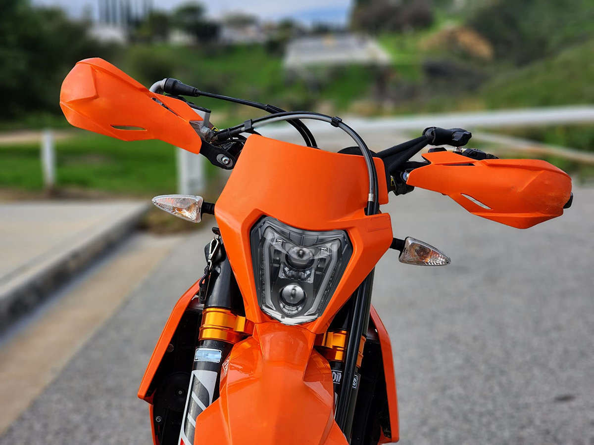 LED Headlight Hi/Low Beam For KTM 200 250 300 450 500 XCW 350 EXC-F XCF-W