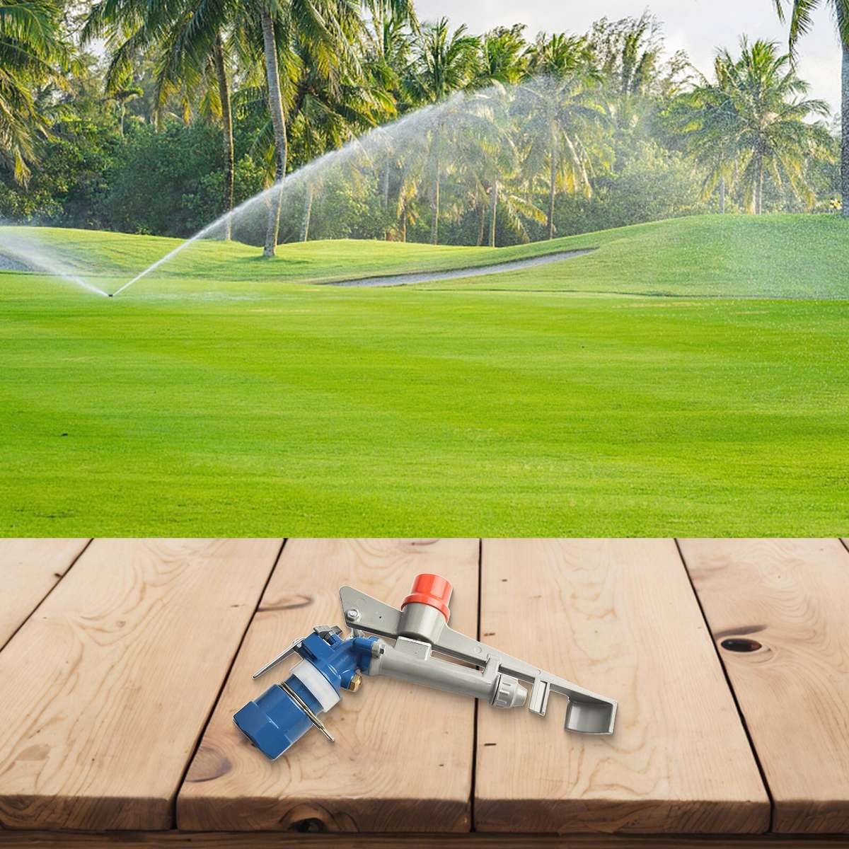 1x ?Female Thread Big Covering Range Sprinklers Farm Garden Irrigation Sprinkler