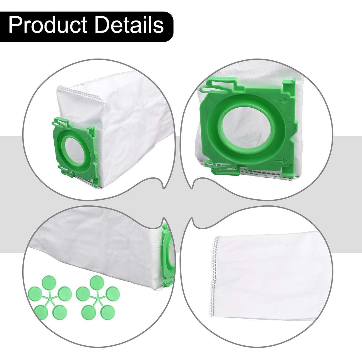 Optimal Performance Microfibre Fleece Dust Bags For SEBO K3 Pack Of 10