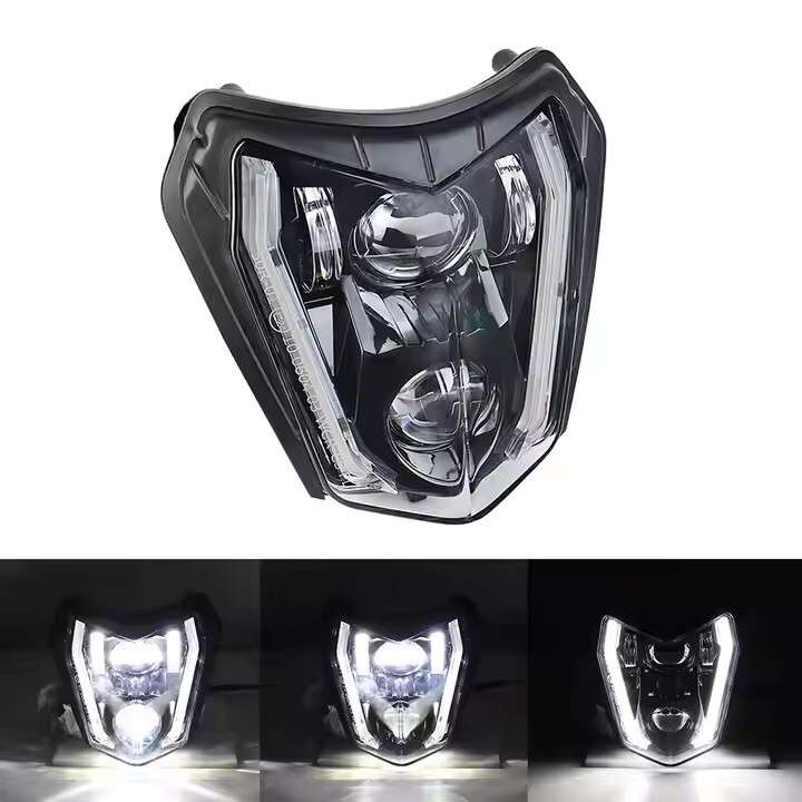 LED Headlight H/L beam DRL For KTM EXC XCW SX 125 250 350 450 500 SMC-R 690