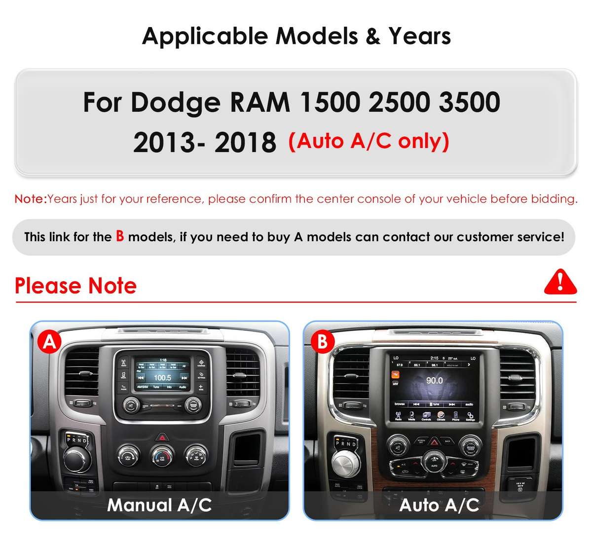 8+128G Android For Dodge Ram 1500 2500 3500 13-18 Apple Carplay Stereo Radio GPS