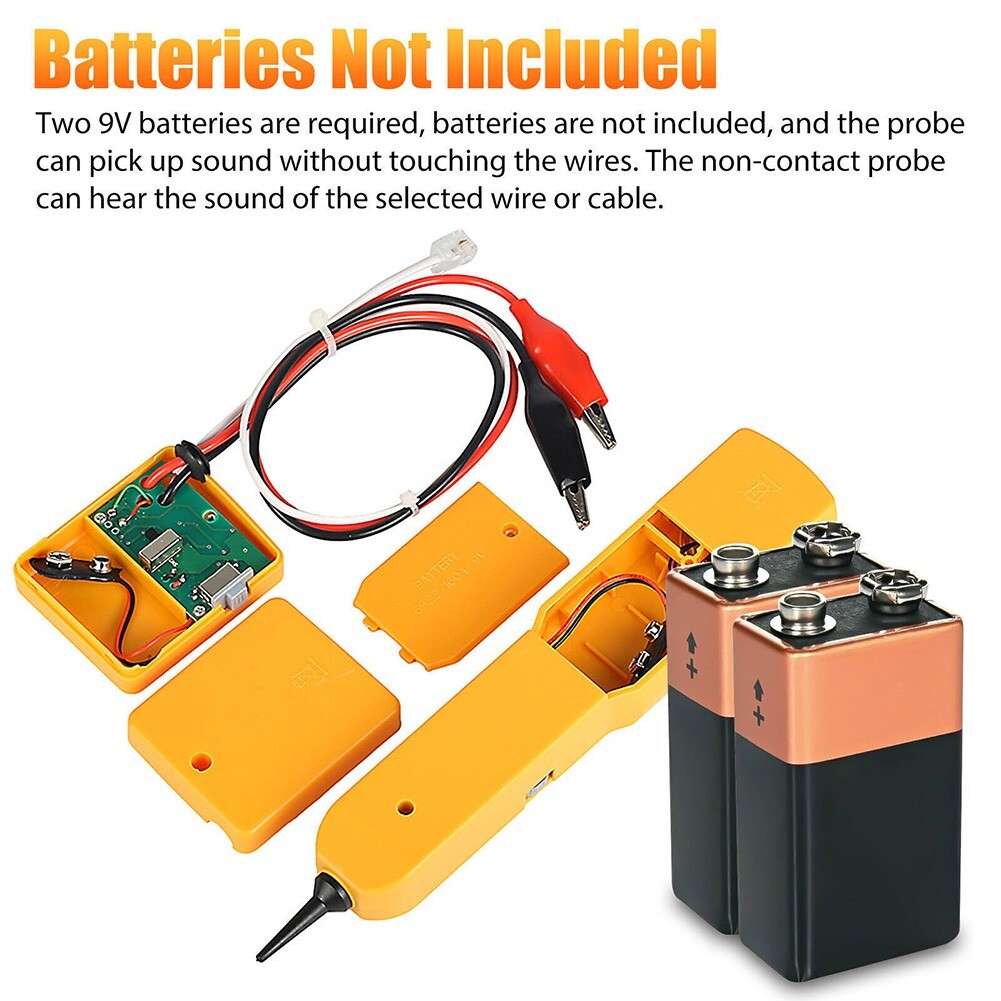 Reliable Electric Wire Tracer For Open Circuit And Short-Circuit-