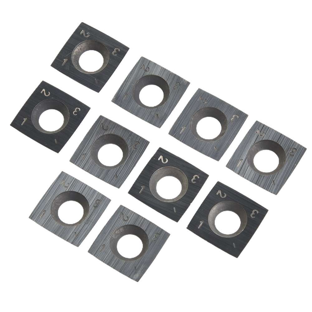 10 Pcs/box 15x15x2.5mm-R150-4R0.5 Square Carbide Cutter Inserts Replacement