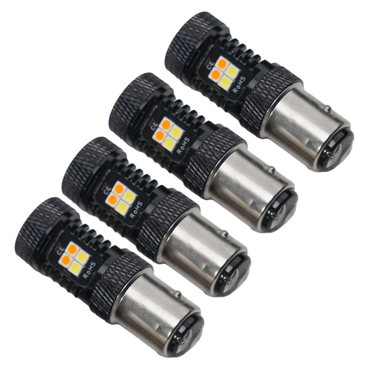 4x 1157 for SWITCHBACK LED Turn Signal Bulbs For Chevrolet C/K1500-2500