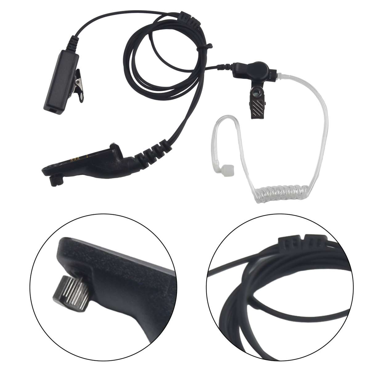 PTT Headset Earpiece Mic,for APX8000,7000 6000 XPR6550 6500 6300 Radio