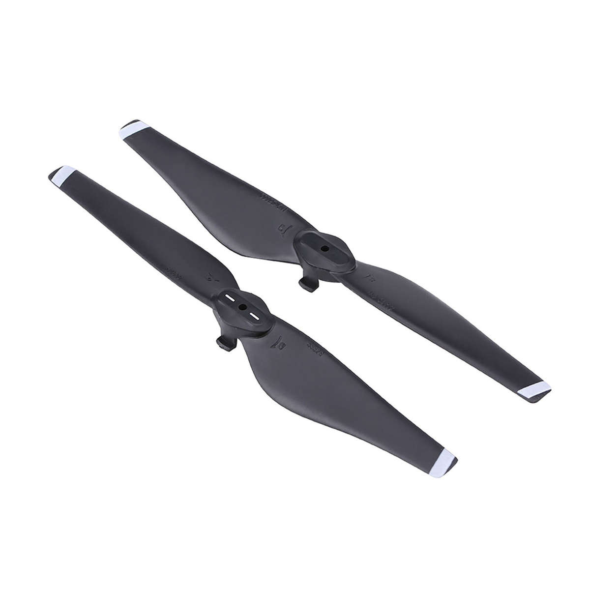 White Stripe 2Pairs/Set CW CCW Quick Release Propellers Quadcopter Blade F CH