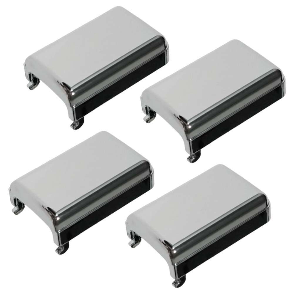4 PCS Door Pull Strap Covers For Chevrolet For GMC Truck Applications 1981 1991