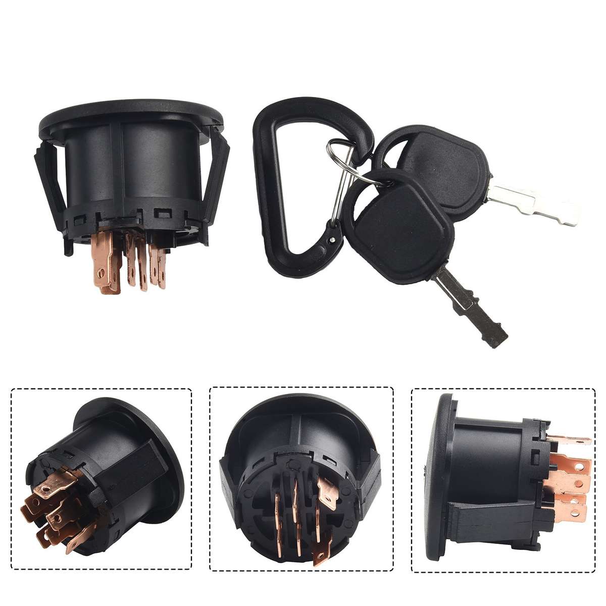 Key Switch Replacement For Cadet And for TROYBILT Riding Mowers