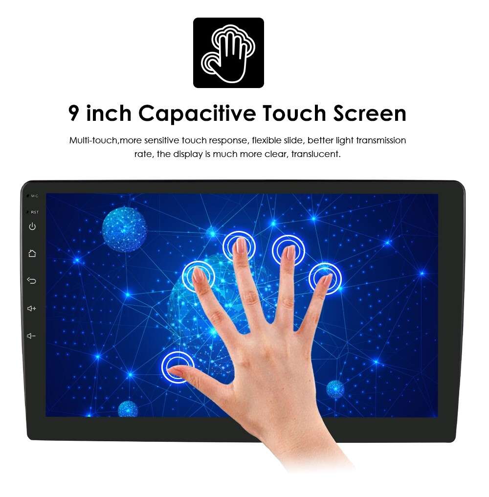 9" Car Radio Player For Toyota COROLLA 2007-2012 Android 10 GPS Navigation WiFi