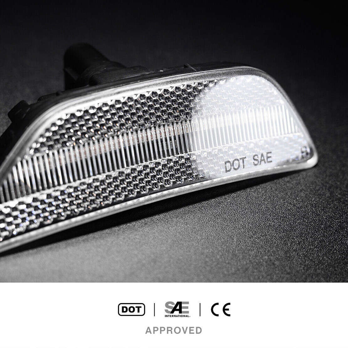 2x LED Front Bumper Side Marker Light Turn Signal Fit for Kia K5 2021-2024