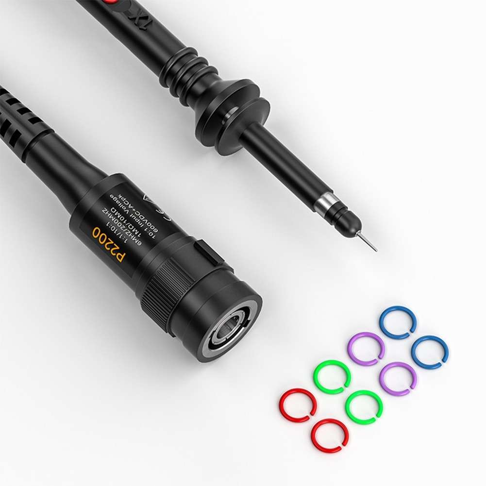 Sleek Design 200MHz Oscilloscope Probe Kit With Enhanced Functionality