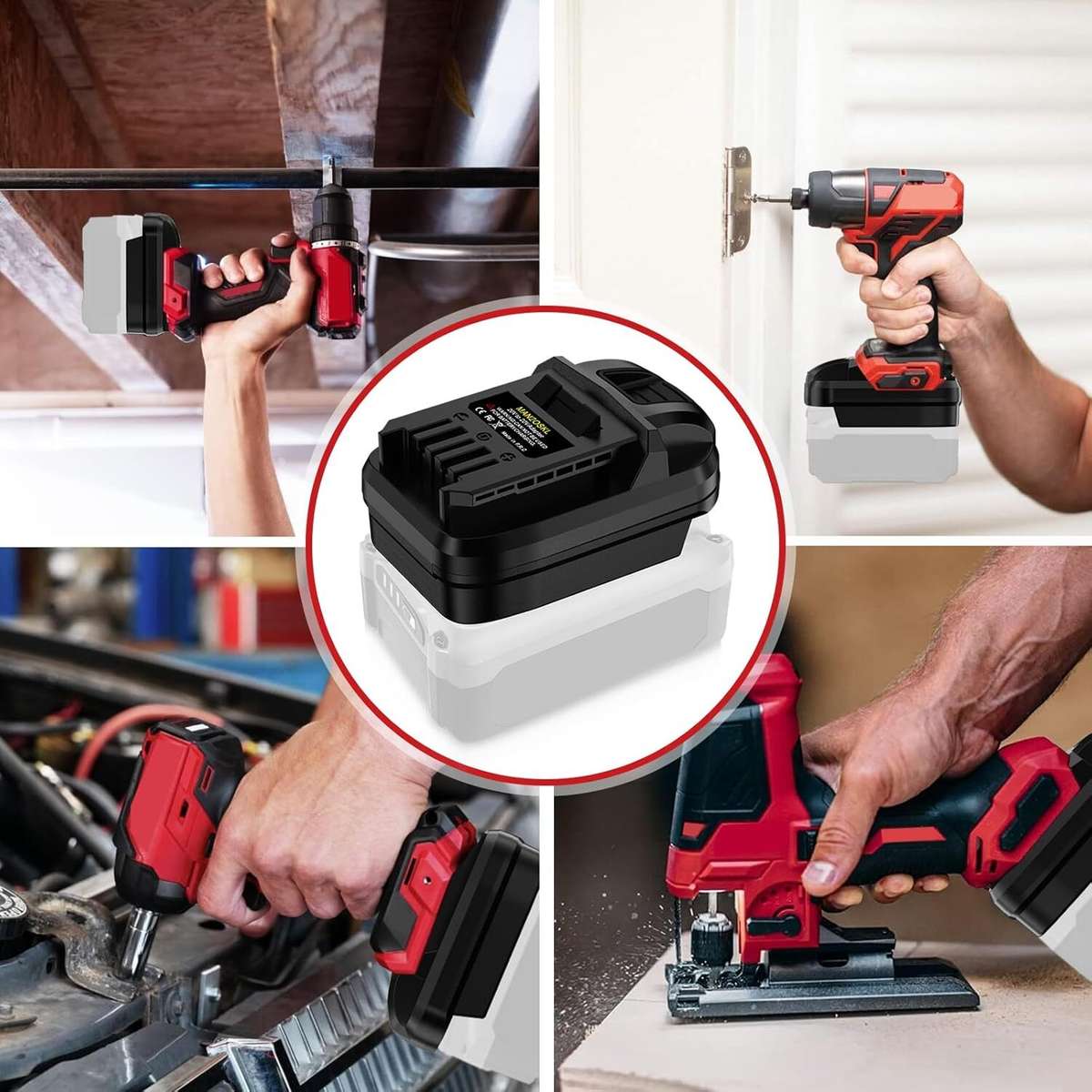 Adapter for Craftsman 20V Battery Converter to for SKIL 20V Power Tools Drill