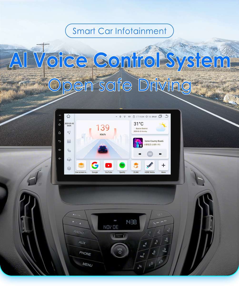 8Core For Ford Transit Tourneo 2013-2021 Carplay DSP Android 14 Stereo Radio GPS