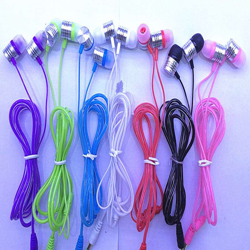 FREE SHIPPING -3.5mm In-ear Stereo Earbuds Headphone Earphone Headset for Samsung iPhone iPod
