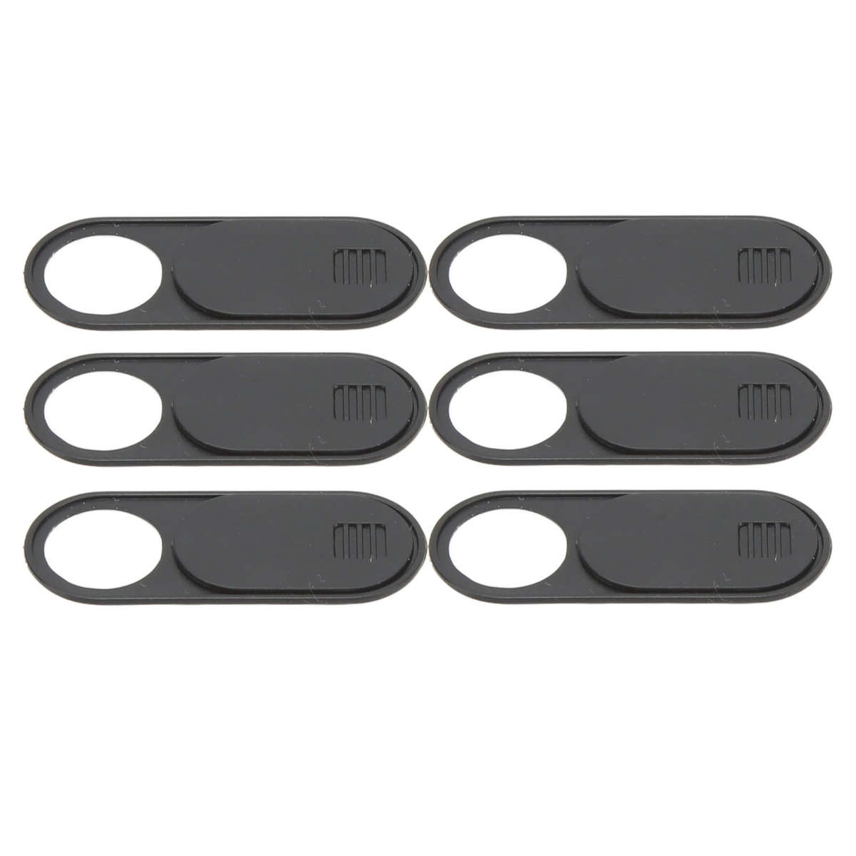 6PCS Car Thin Camera Slide Cover Interior Cabin Camera Blocker Part For