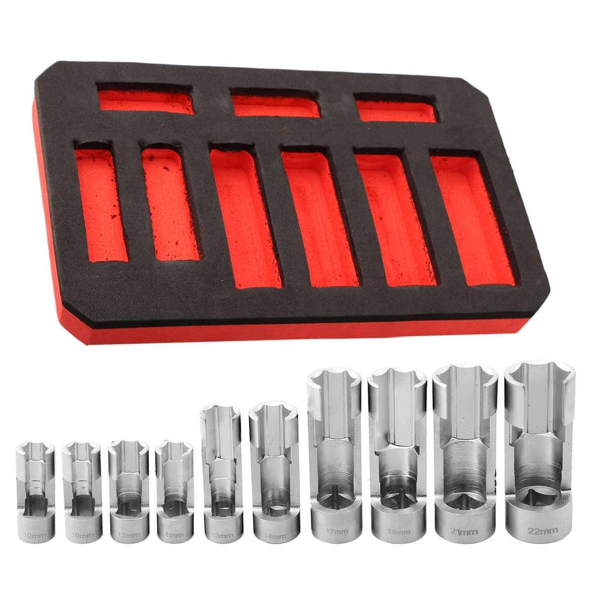 10-22mm Special Socket Set For Coolant Sensors And Wired Temperature Sensors