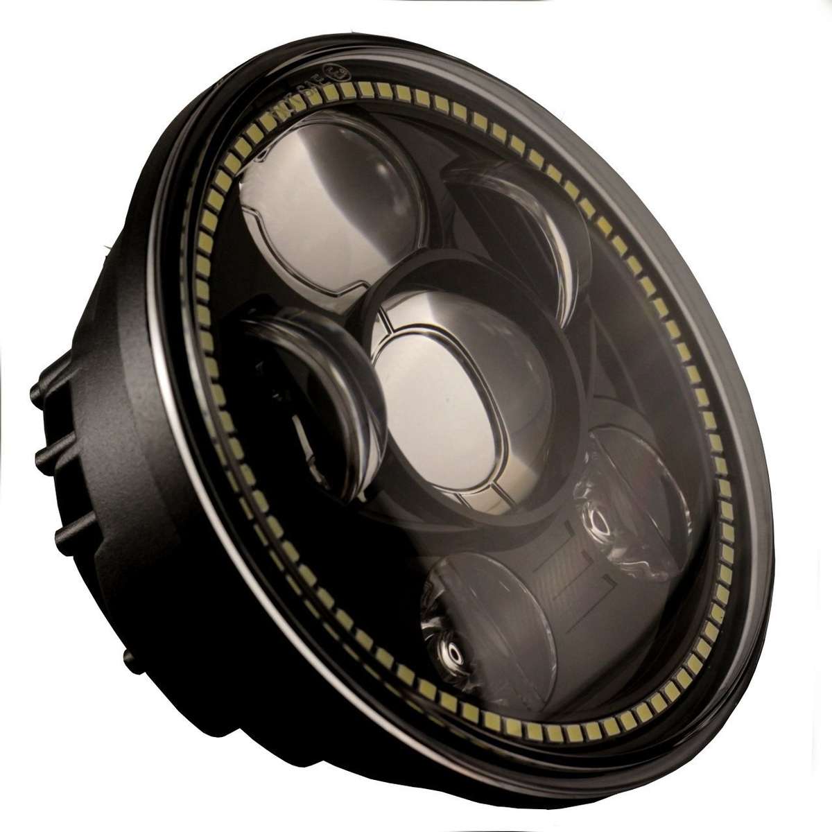 5 3/4inch LED Headlight with Halo DRL for Motorcycle Indian Scout 60 Bobber