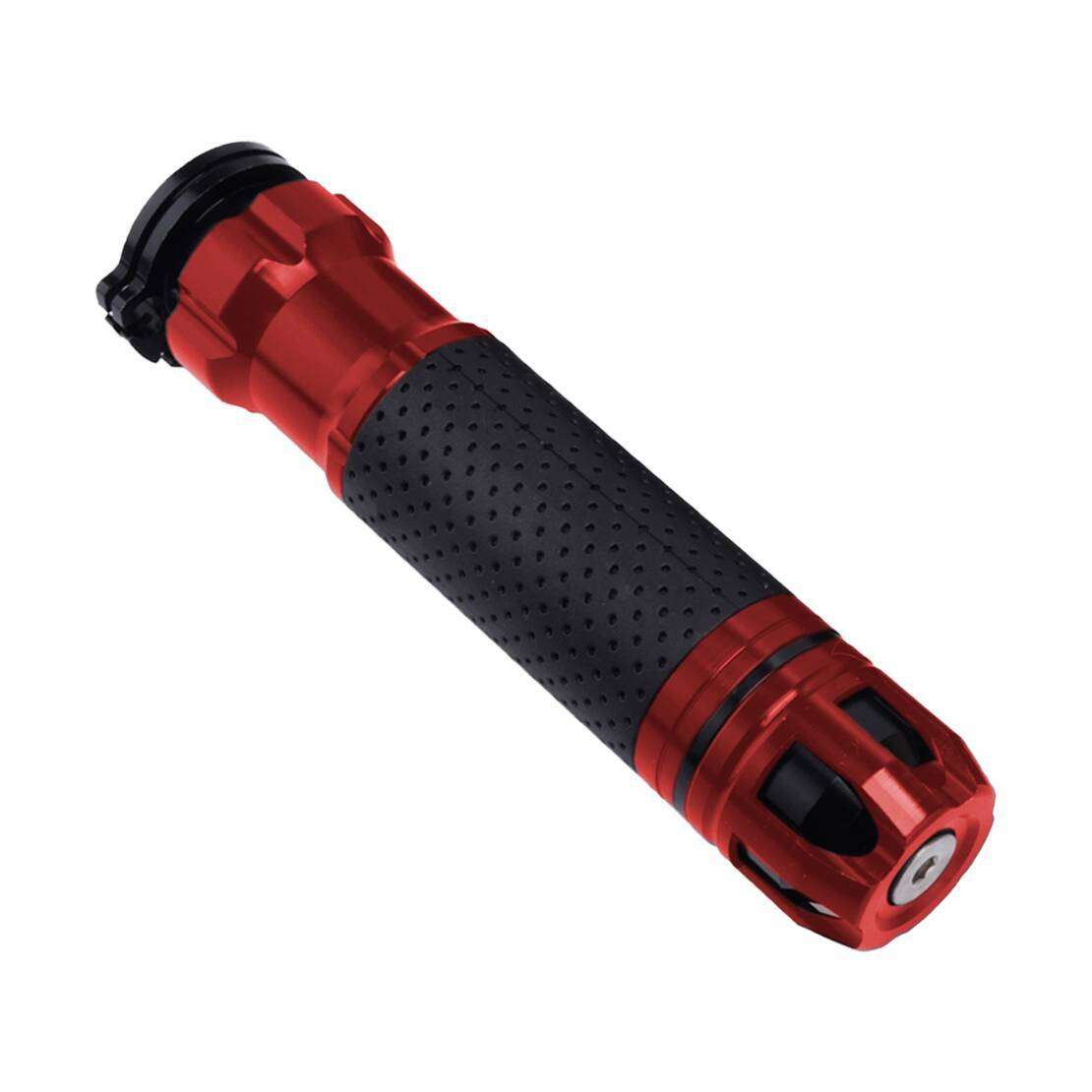 Pair 7/8" Motorcycle Rotatable Throttle Handlebar Handle Bar Hand Grips New