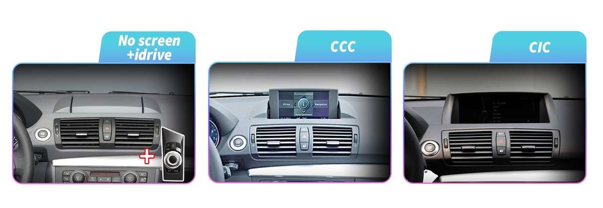 8Core Android 14 Stereo GPS 10.25" For BMW 1Series E82 E81 E87 E88 CarPlay Radio