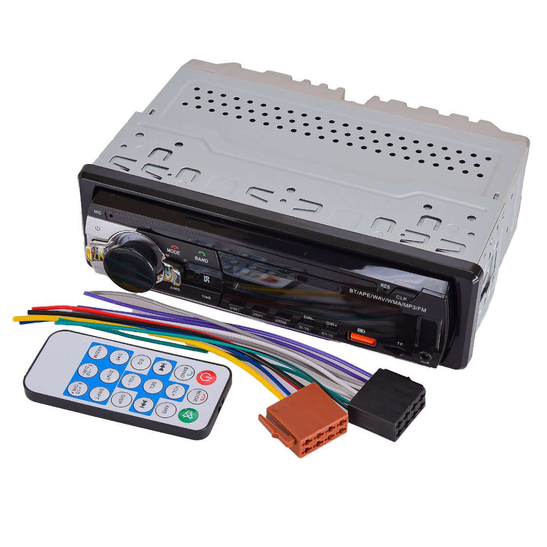 Car Bluetooth Player AUX TF USB LCD Screen MP3 FM Radio Stereo New