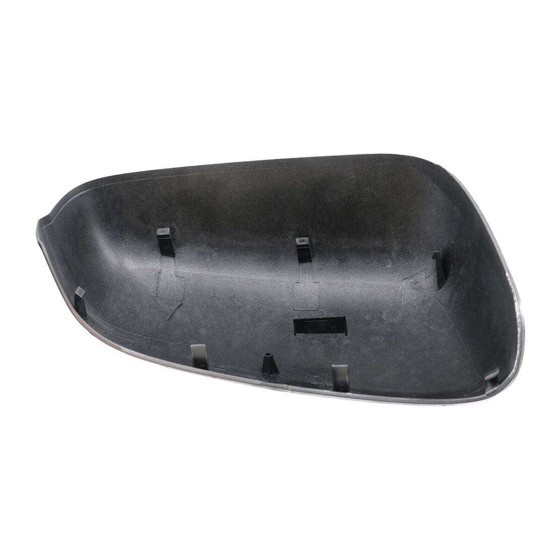 Silver Left Side Rearview Mirror Cap Cover Fit For Honda Fit/Jazz 2009-2013 ABS