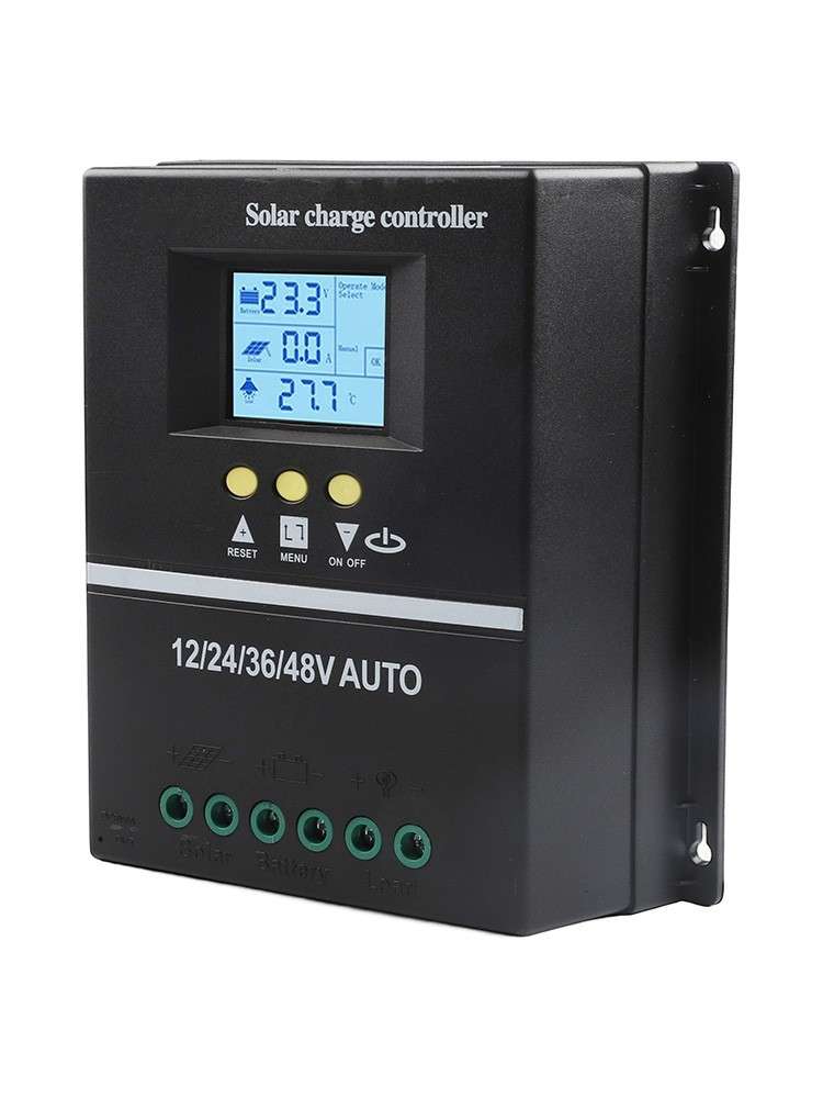 200A MPPT Solar Charge Controller With Dual USB Ports For Multiple Devices