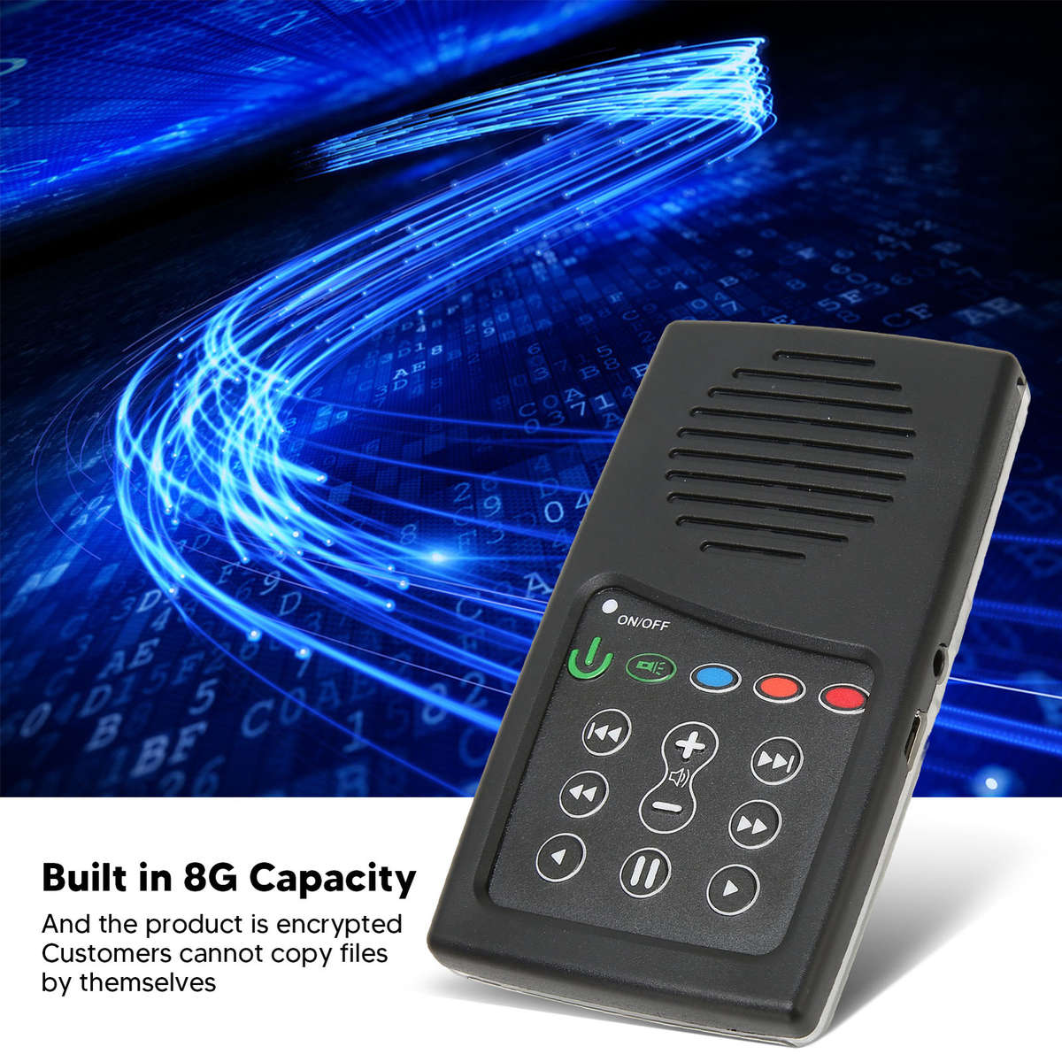 Electronic Bible Reader Solar Charging Portable Sound Bible Player Hot