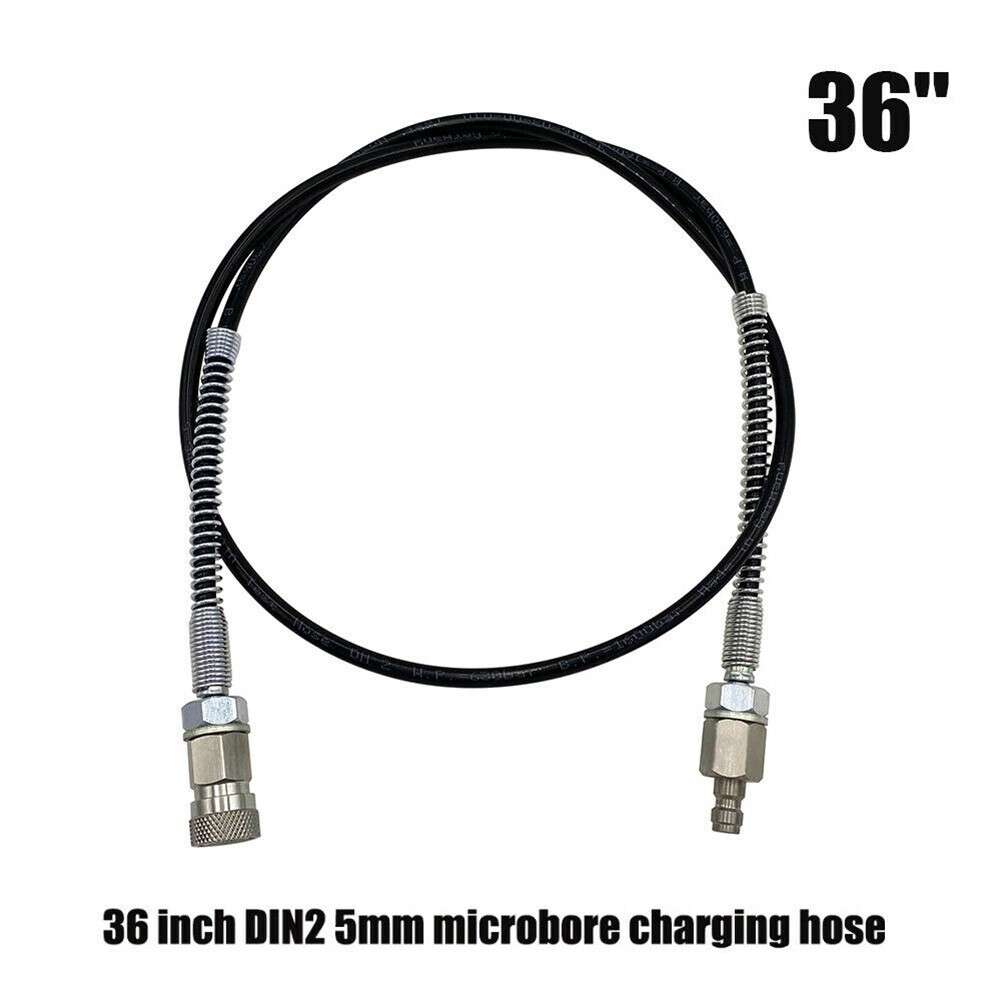 PCP DN2 36\\" Microbore Hose For Air Fill Station Charging Adaptor