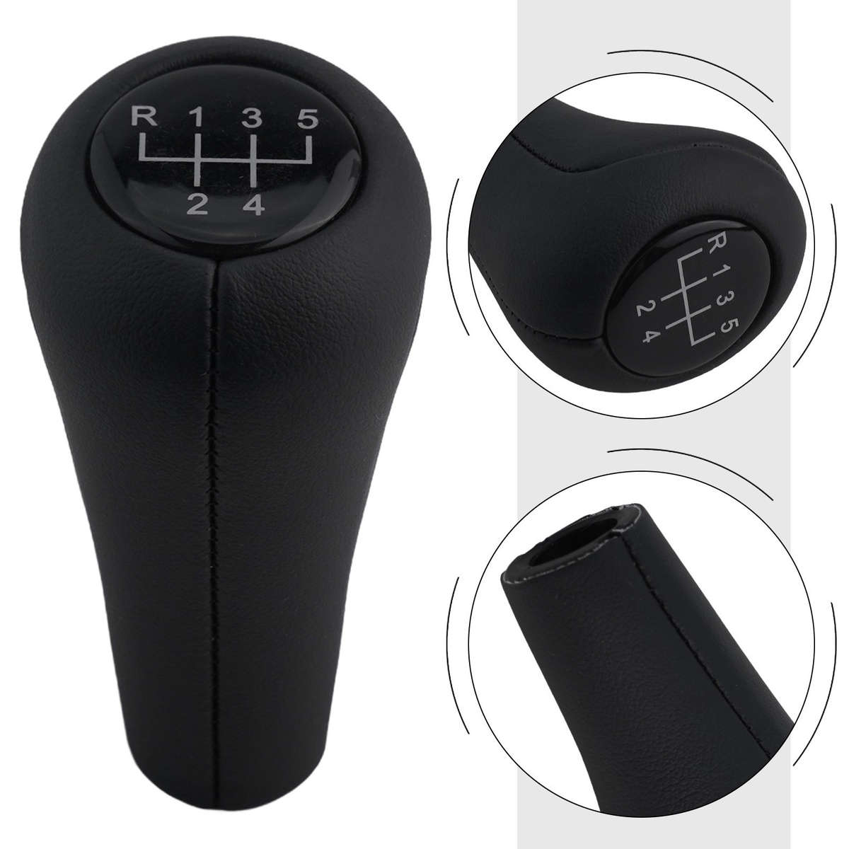5-Speed Car Gear Shift Knob Ball Fit For BMW E28 E30 E32 E34 E36 E38 E39 E46