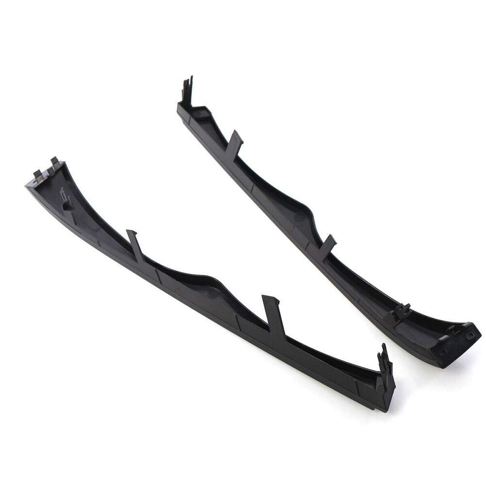2X Headlight Eyebrow Lower Headlamp Eyelid Cover Trim For E46 325 330 Sedan
