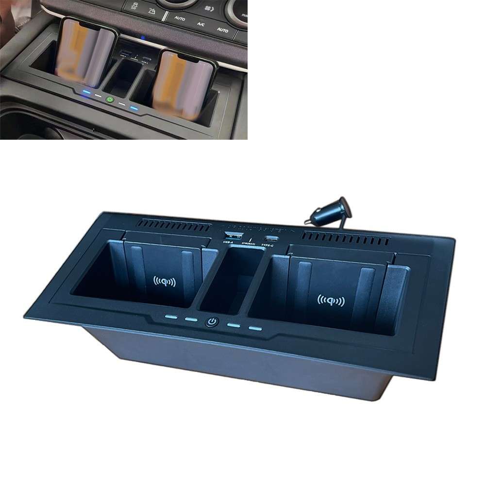 Car Wireless/Fast Charger/ Tray Pad For Land Rover For Defender 90 110 2020-2023