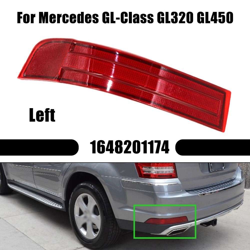 Left Rear Bumper Reflector Light For Mercedes GL-Class GL320 GL450 #1648201174