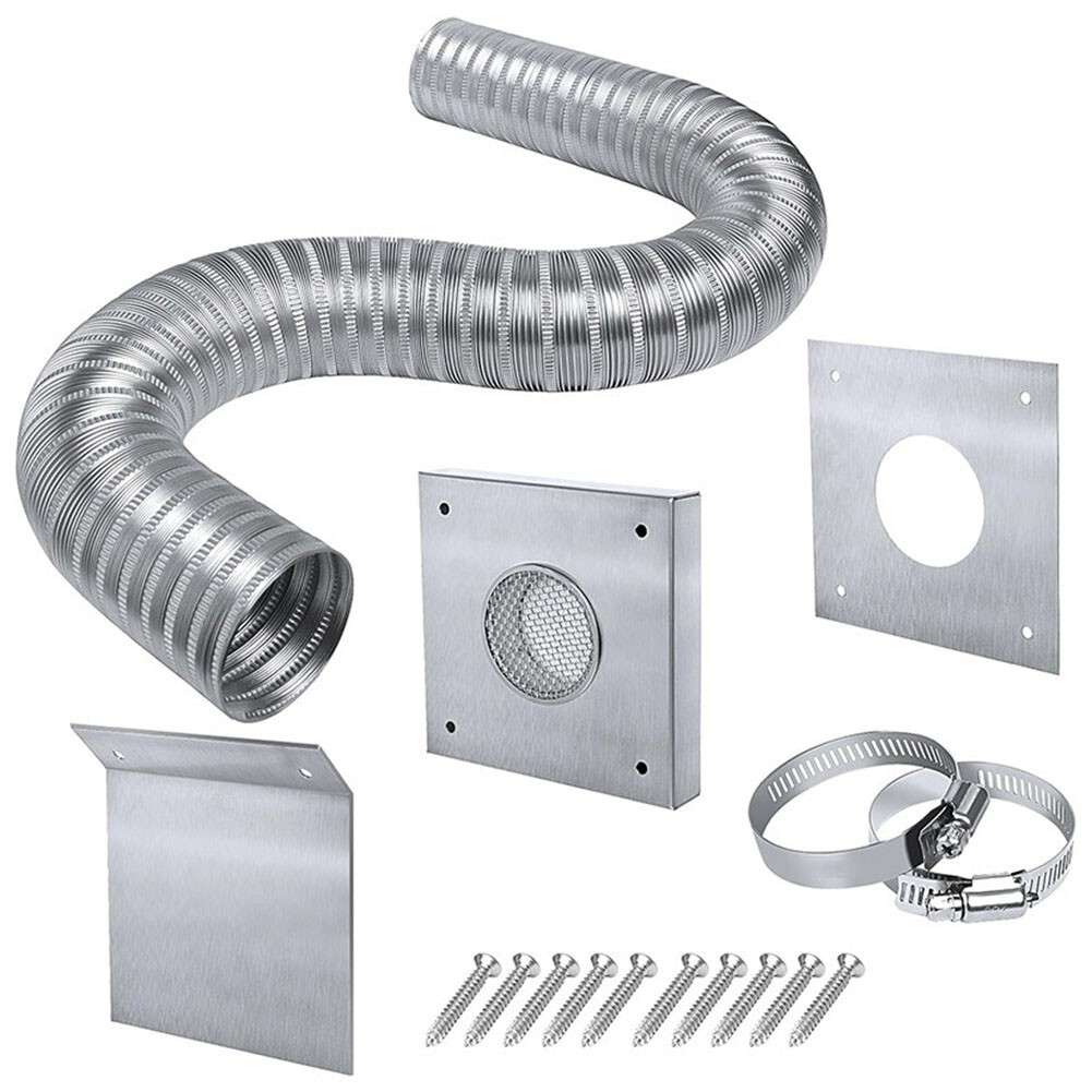 Sleek Design 2 Inch Diameter Pellet Stove Fresh Air Intake Hose Assembly