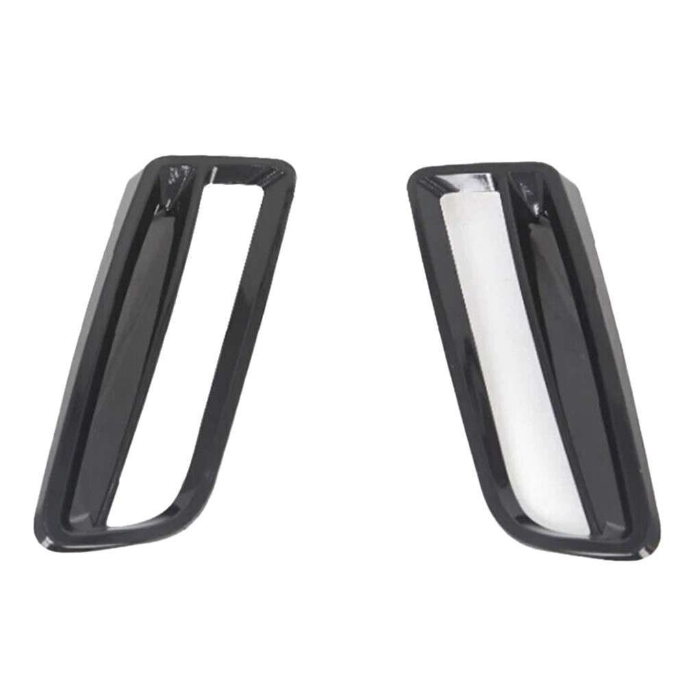 Fog Light Cover For Chevy For Camaro ZL1 1LT 2016-19 Foglight Frame Shade Black