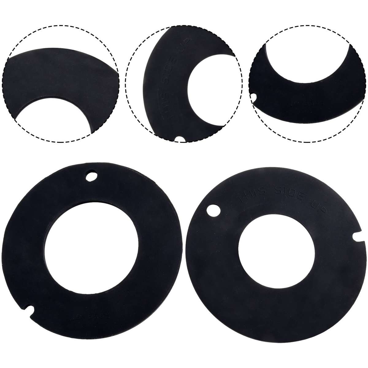 RV Toilet Gasket Seal /910/2010/2011 385311462 Accessories O-ring Shape