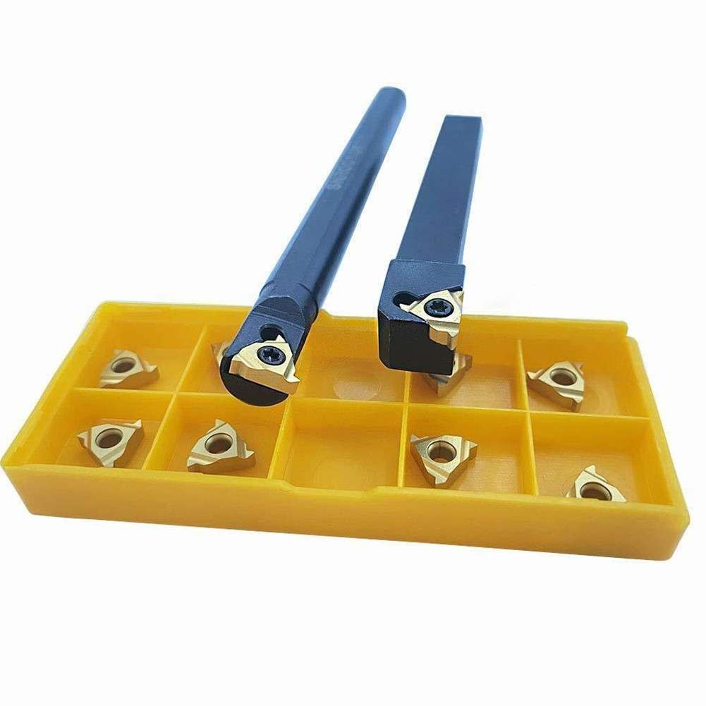 Threading Tool Holder 1 Set 11ER AG60 Alloy Steel External-Inter