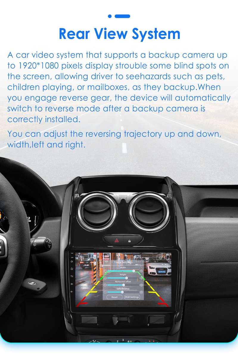 8Core For Renault Duster 2015-2020 9"Android 14 Car Stereo Radio DSP GPS CarPlay