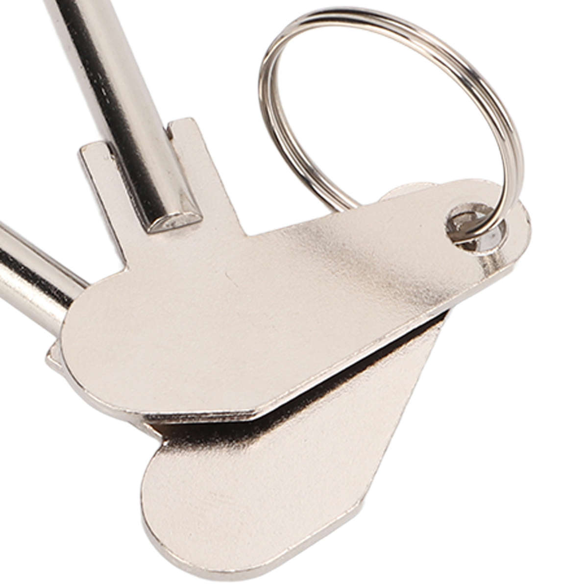 Car 2pcs Ignition Key Metal 5mm Diameter Vintage Universal For Tractor Excavator