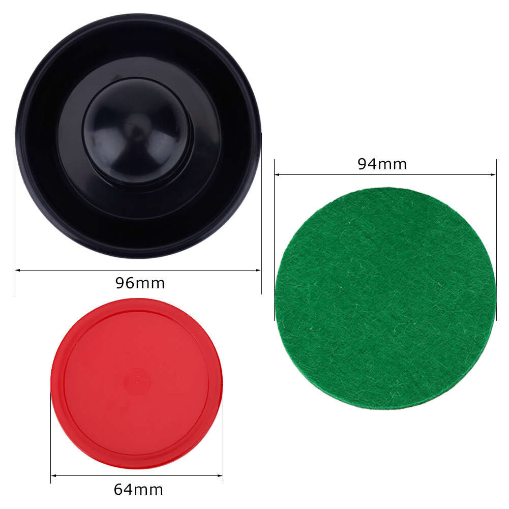 Plastic Goalies Ice Hockey Pushers Pucks Set Replacement For Tables Game CH