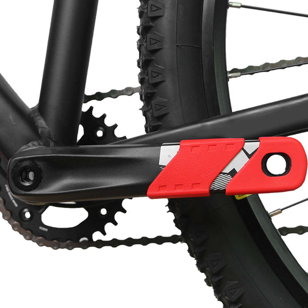 New 4PCS Silicone Bike Crank Protectioneeve Arm Boots Protector CW
