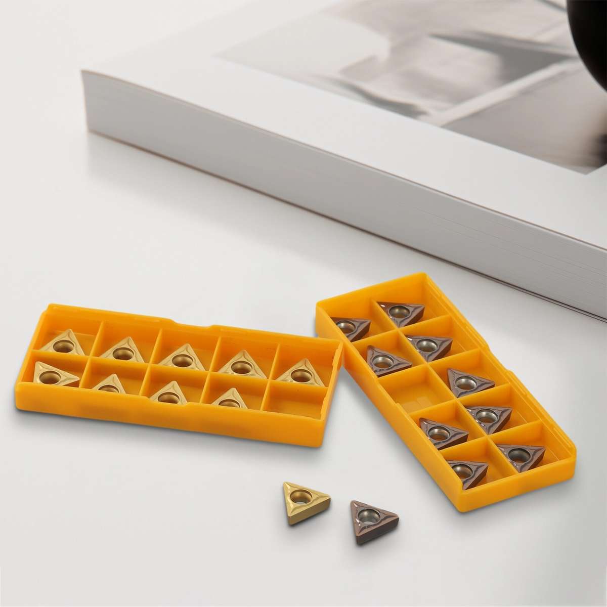 20pcs TCMT16T304 TCMT16T308 Carbide Inserts Turning Inserts For Metal Cutting