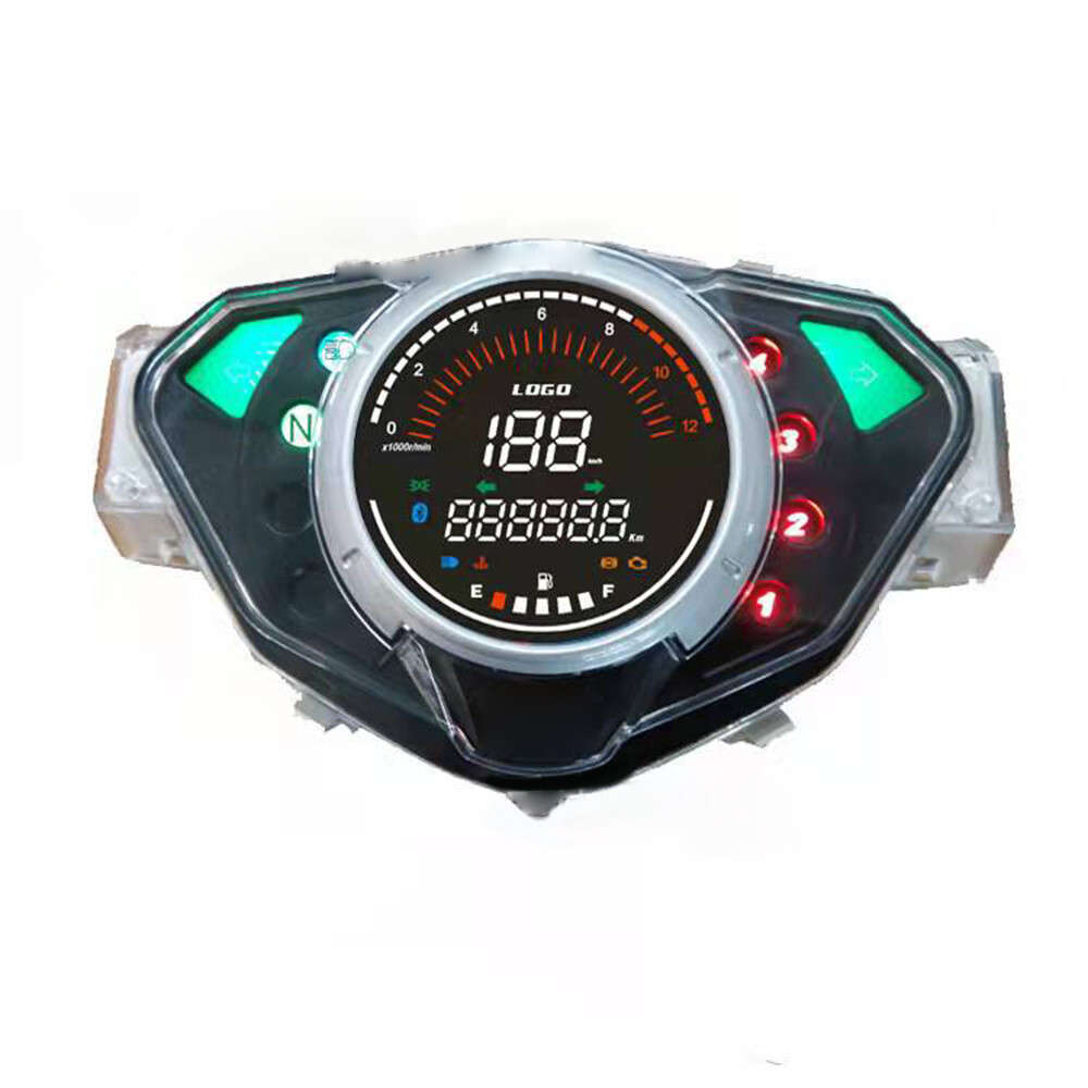 Motorcycle Speedometer Digital LED LCD Odometer for Honda WAVE125X