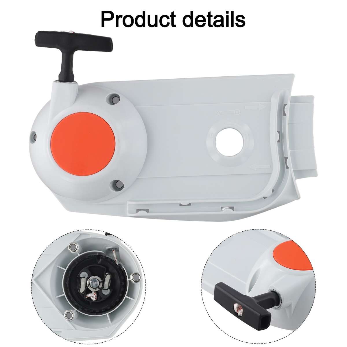 Recoil Starter For For Cut Off Saw Easy Installation No Tools Needed