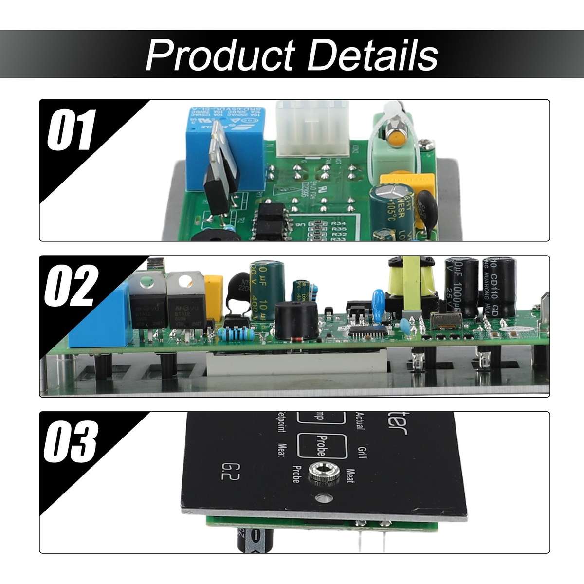 Control Board For Louisiana Grills With Efficient Temperature Management
