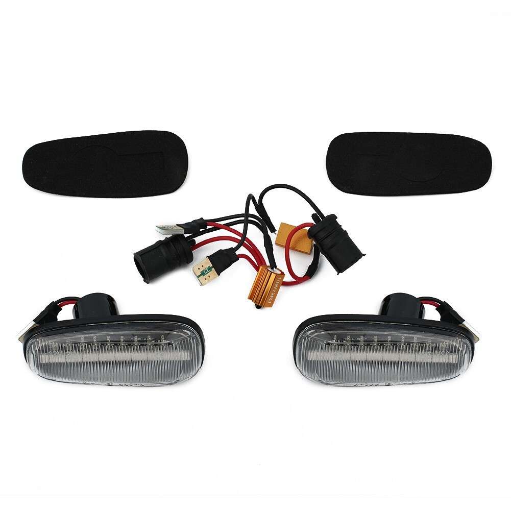 1 Pair For STS 05-11 Fender Side Marker Light 12V LED Turn Signal Lamp