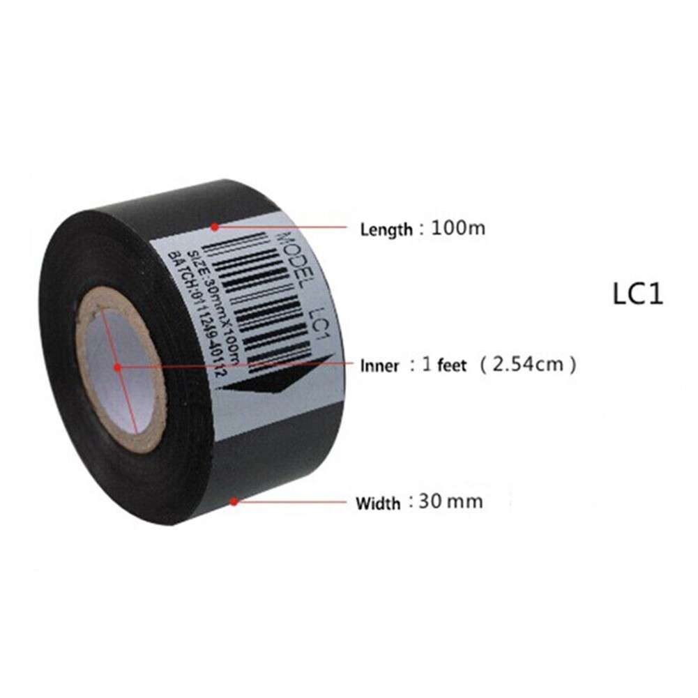 ?1sheet Ribbon Apply To HP-241/DY-8 Date Printer Coding Machine-Parts 30*100mm