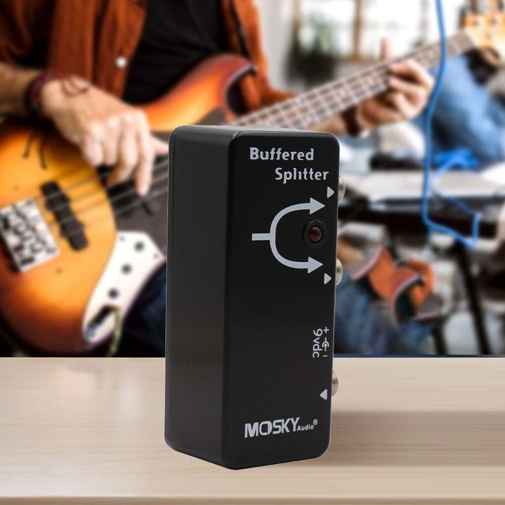 Professional Buffered Splitter For Guitarists Seeking Signal-Enhance